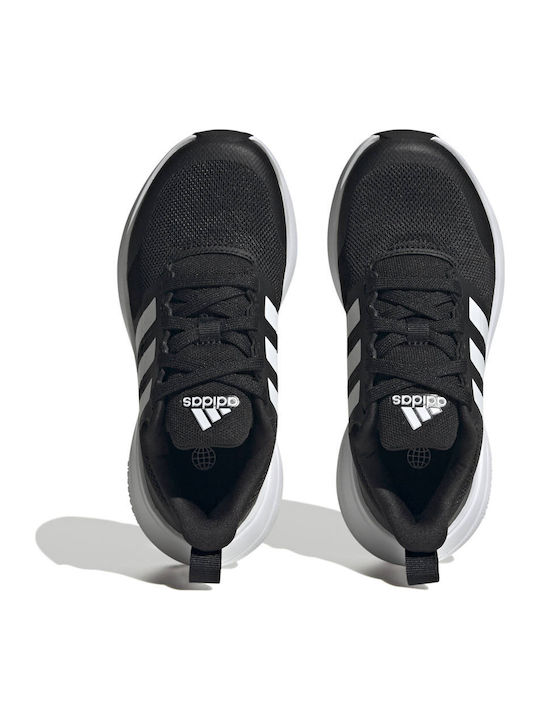 FortaRun 2.0 Cloudfoam Kids Sports Shoes Running with Laces Black