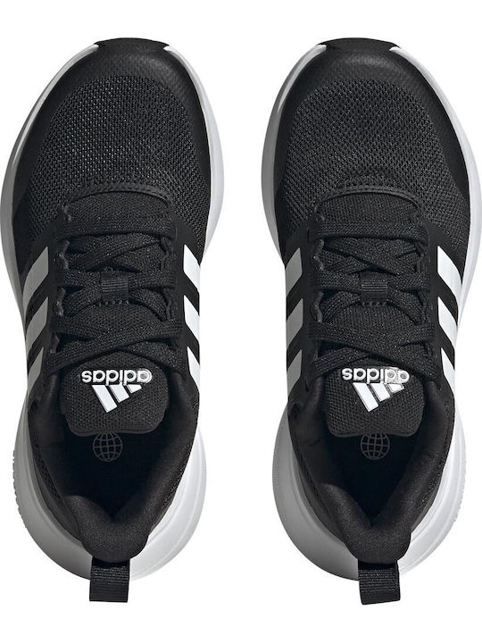 FortaRun 2.0 Cloudfoam Kids Sports Shoes Running with Laces Black