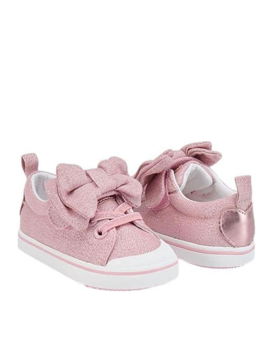 Παιδικά Sneakers με Σκρατς Ροζ