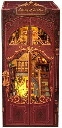 Cutebee Παιχνίδι Κατασκευών Book Nook Kit Library of Wisdom DIY