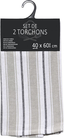 Atmosphera Handtuch aus 100% Baumwolle in Grün Farbe 40x60cm Atmosphera Handtuch aus 100% Baumwolle in Grün Farbe 40x60cm