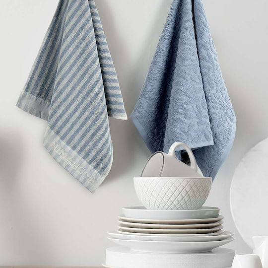 Nima Eliora Kitchen Towel Made of 100% Cotton 60x40cm 2 Pieces