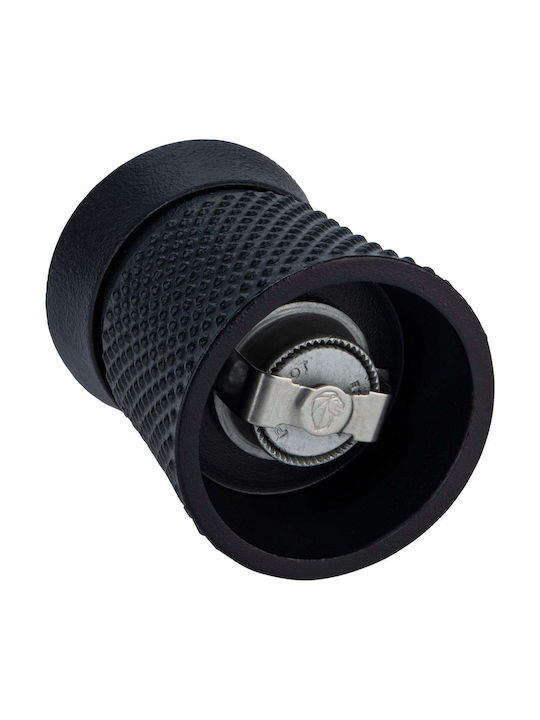 Peugeot Bali Fonte Manual Metallic Pepper Mill 8cm Black
