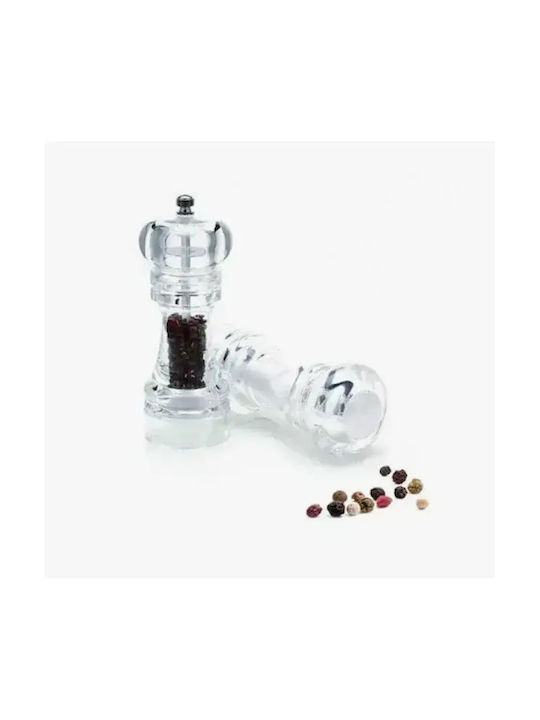 Tpster Manual Set Spice Mills made of Plastic 1pcs