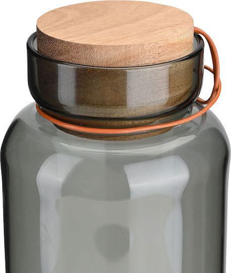 Estia Allure Vase General Use with Airtight Lid Glass Transparent 1100ml Estia Allure Vase General Use with Airtight Lid Glass Transparent 1100ml