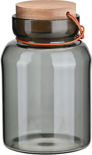 Estia Allure Vase General Use with Airtight Lid Glass Transparent 750ml Estia Allure Vase General Use with Airtight Lid Glass Transparent 750ml