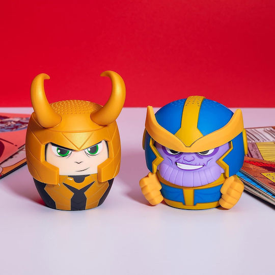 Bitty Boomers Marvel: Thanos Ηχείο Bluetooth με Διάρκεια Μπαταρίας έως 4 ώρες Πολύχρωμο