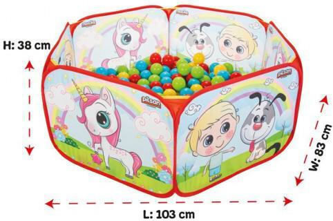 Pilsan Ball Pit Multicolour For 6+ Months