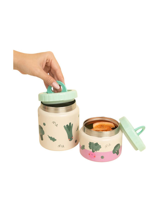 The Cotton Cloud Δοχείο Φαγητού Inox Θερμός Μπεζ 350ml