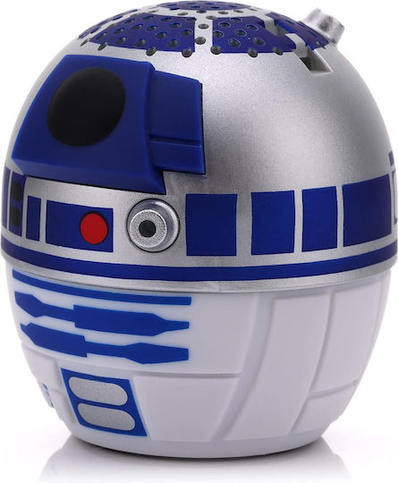 Bitty Boomers Star Wars: R2-D2 Bluetooth високоговорител с живот на батерията до 4 часа Син