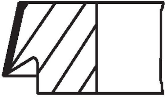 Piston Ring Set Mahle 011 RS 10100 0N0