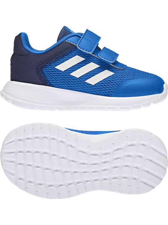 Tensaur Tensaur Run 2.0 CF I Kids Sports Shoes Running with Hoop & Loop Closure Blue Rush / Core White / Dark Blue