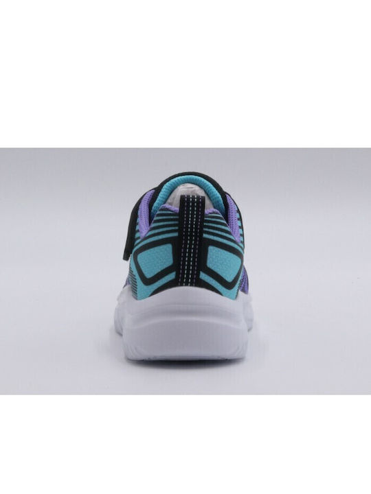 Go Run 650 Kids Sports Shoes Running with Hoop & Loop Closure Purple