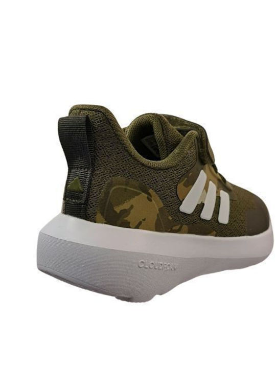 Fortarun Fortarun 3.0 Kids Sports Shoes Running with Hoop & Loop Closure Olive Strata / Cloud White / Shadow Olive