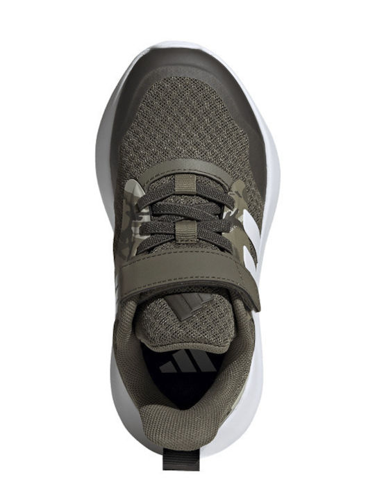 Fortarun Fortarun 3.0 Kids Sports Shoes Running with Hoop & Loop Closure Olive Strata / Cloud White / Shadow Olive