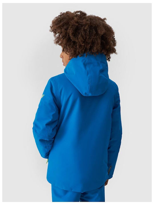 Kids' Sports Jacket with Hood Blue