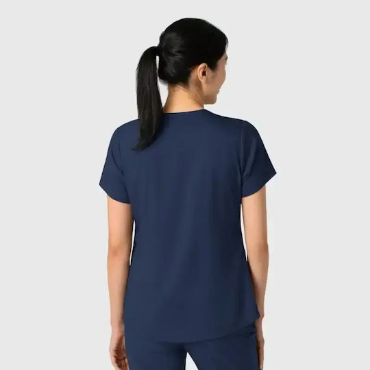 WonderWink Γυναικεία Ιατρική Μπλούζα Navy Μπλε