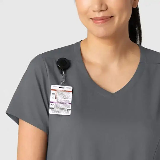 WonderWink Femei Bluză medicală Gri