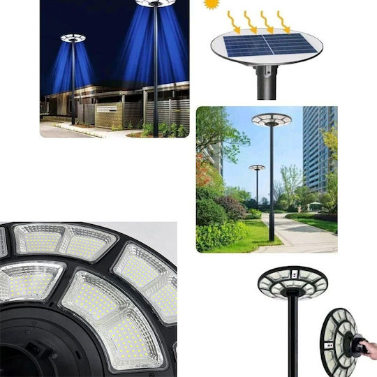 Waterproof Street Solar Light 1200W Cold White 6500K with Remote Control IP66 55cmx55cmcm