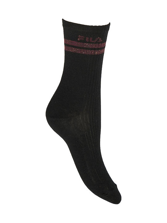 FILA Normal Plain Sportsocken Schwarz 1 Paar
