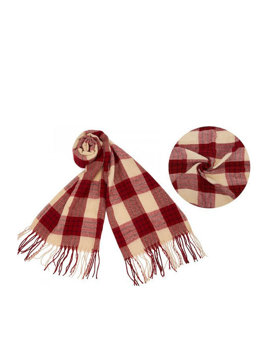 Women's Wool Scarf Red