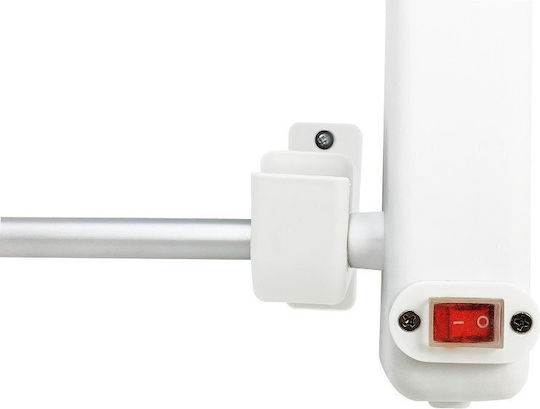 Jocca Electric Wall-mounted Towel Warmer White J-2209