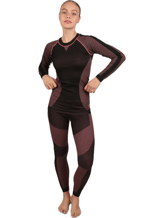 Brunotti Tanzias Brunotti Women's Thermals Long-Sleeved Shirt Pink