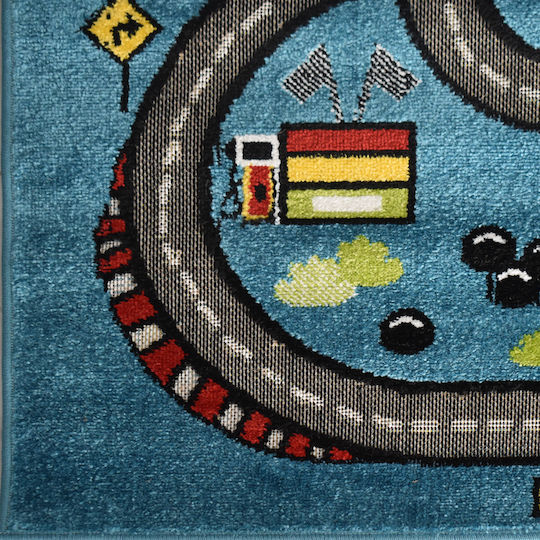 Saray Home City Adventure Kids Rug White 80x150cm Rug-Mat Saray Home City Adventure Kids Rug White 80x150cm Rug-Mat