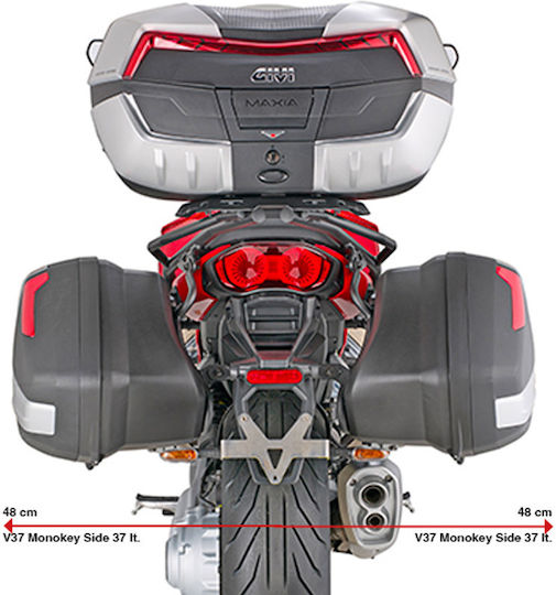 Givi Βάσεις Πλαϊνών Βαλιτσών Plx8207 _ V100 Mandello 1000 '22 Moto Guzzi