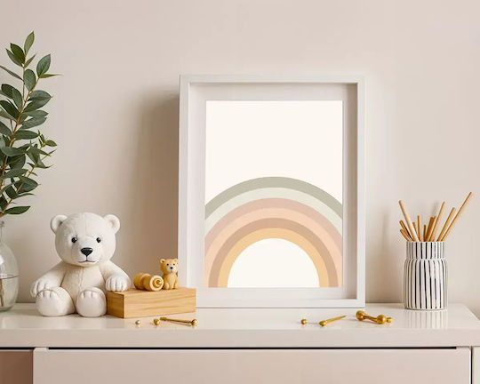 Παιδικό Κάδρο Rainbow 30x40εκ.