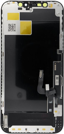 Οθόνη με Μηχανισμό Αφής για iPhone 12, iPhone 12 Pro (Μαύρο)