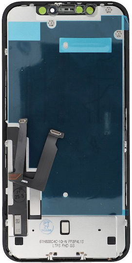 Οθόνη με Μηχανισμό Αφής για iPhone XR (Μαύρο)