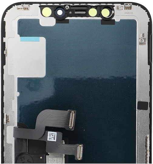 Екран със Сензорен Механизъм за iPhone X (Черен)