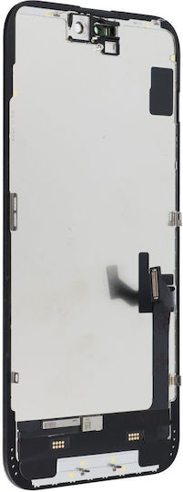 Οθόνη Zy-ltps Ic Transferable mit Touch-Mechanismus für iPhone 15 Plus (Schwarz)