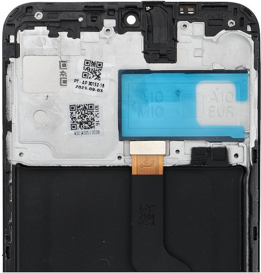 Οθόνη Fixcell με Μηχανισμό Αφής και Πλαίσιο για SAMSUNG A10 (Μαύρο)