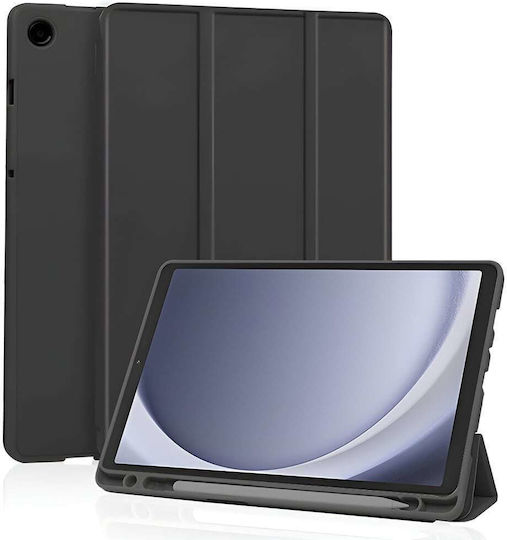 Techsuit Flex Flip Cover Μαύρη (Samsung Galaxy Tab A11, Galaxy Tab A9)