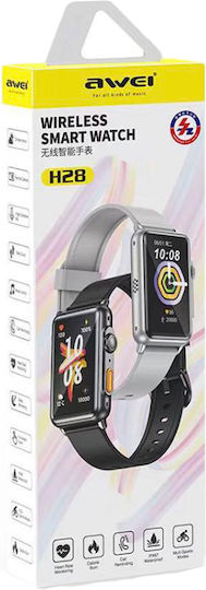 Awei H28 Smartwatch με Παλμογράφο (Μαύρο)
