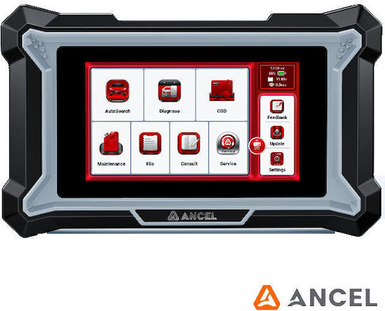 Ancel Ds200 Διαγνωστικό Αυτοκινήτου Ψηφιακό OBD 2 με Καλώδιο Συμβατό με Android