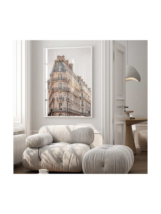 Poster Urban Architecture Pst2576 30cm X 40cm Frame Dark Natural Wood Brown