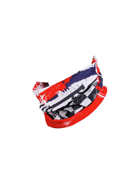 Foulari Oneal Neckwarmer Usa White Blue Red