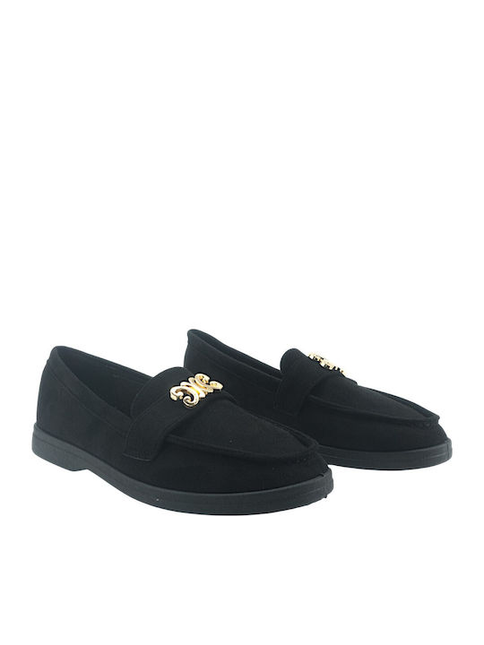 Γυναικεία Loafers σε Μαύρο Χρώμα