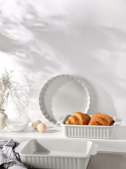 Bergner Formă Pentru Tartă Ceramică 32x4x4cm
