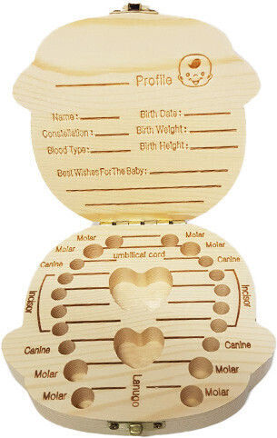 Velve Memory Box made of Wood for Girl