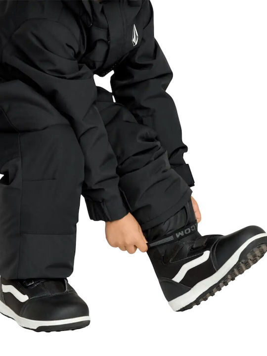 Volcom II0452600-BLK Salopetă de schi și snowboard pentru copii Ski & Snowboard Negru