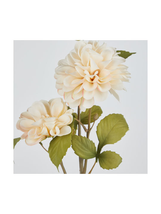 Florista Διακοσμητικό Φυτό Χρυσάνθεμο 63cm Κρεμ