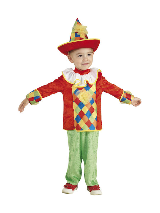 Kids Carnival Costume HARLEQUIN BOY