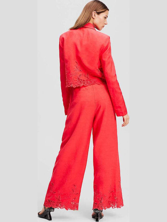 Damen Red Anzug
