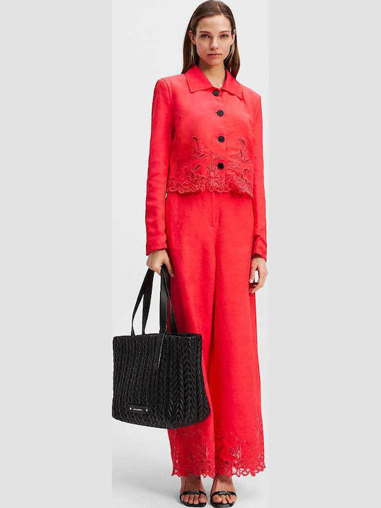 Damen Red Anzug
