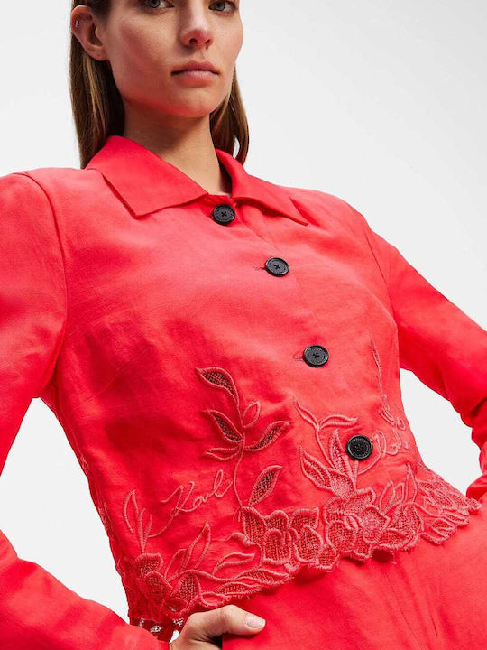Damen Red Anzug