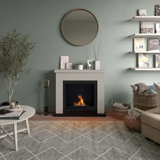 Tagu Indoor Floor Bioethanol Fireplace Beige